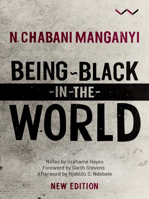 cover image of Being Black in the World